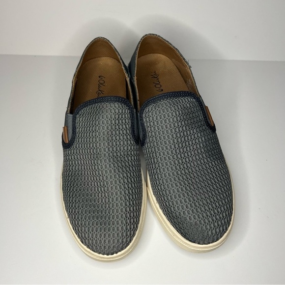 Olukai Pehuea Women’s Gray Slip-On Sneakers - Picture 3 of 8